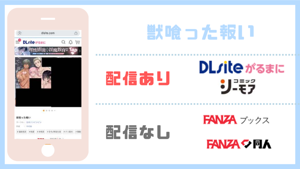 獣喰った報い配信状況